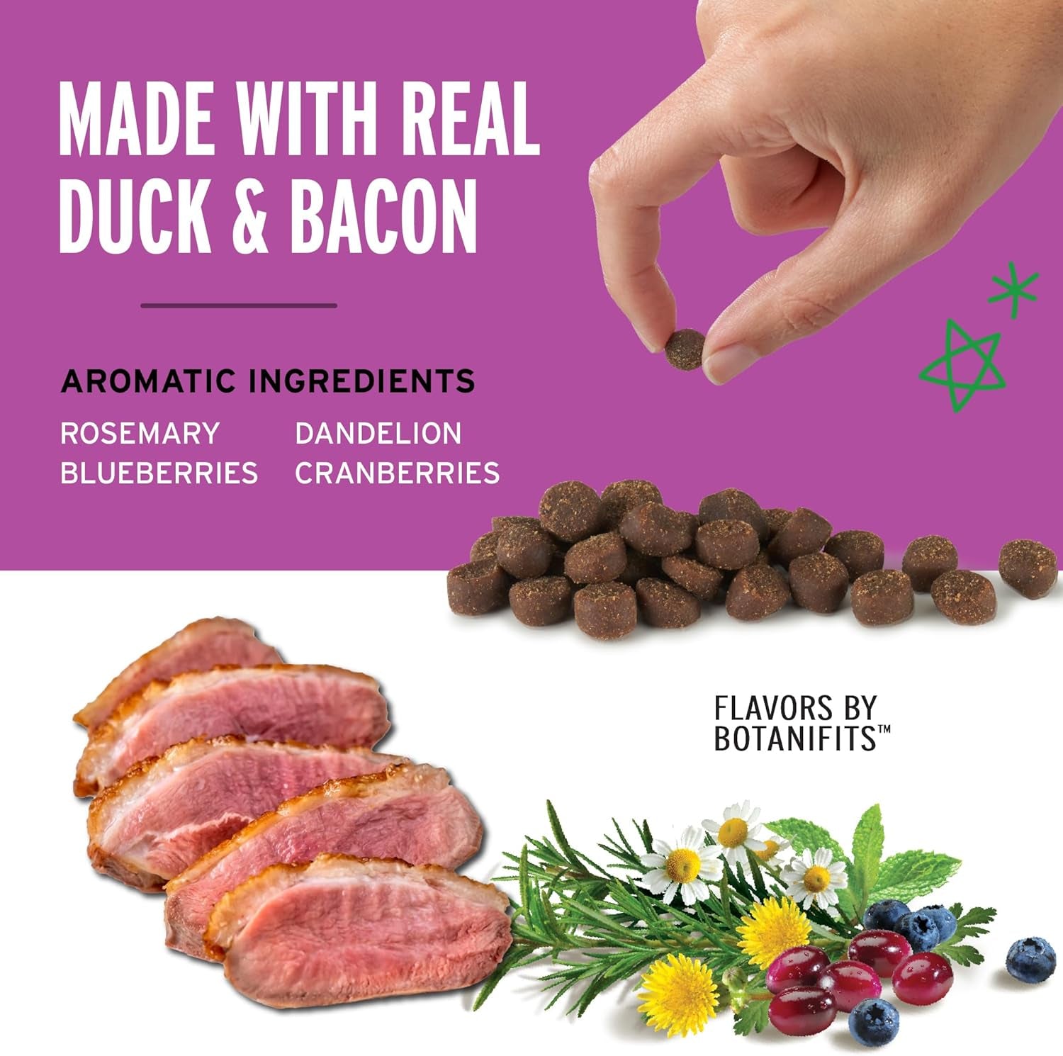 Duckin' Delicious Bacon Bites: A 200-Treat Bag of Chewy Goodness for Your Pup's Training Triumphs!