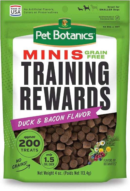 Duckin' Delicious Bacon Bites: A 200-Treat Bag of Chewy Goodness for Your Pup's Training Triumphs!