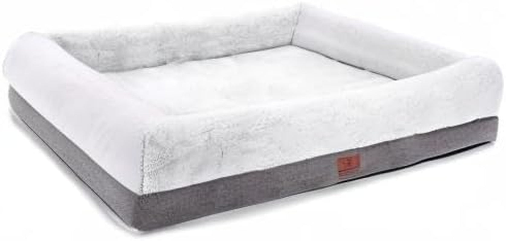 The Snuggly Sumo Slumber Station: Extra-Large Plush Dog Couch with Bolster Armrests for the Pampered Pup, Removable Cover for Easy Cleaning, and No-Skid Bottom for When They Get Groovy!