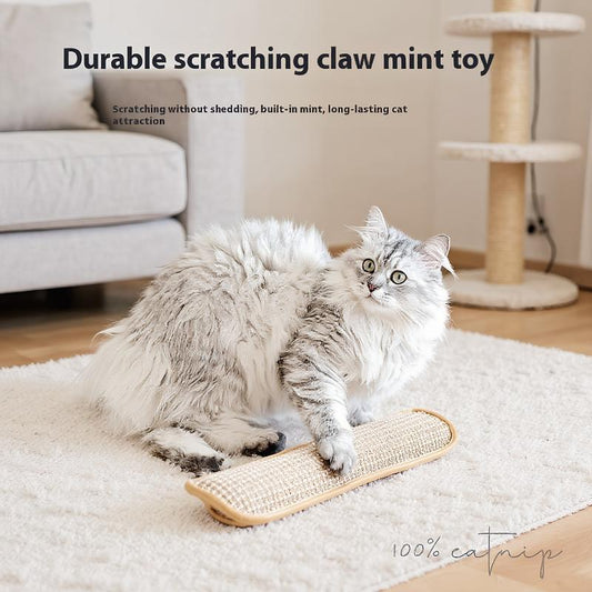 Unleash Your Cat's Playful Side with the Catnip Pillow & Scratch Pad! 🐾