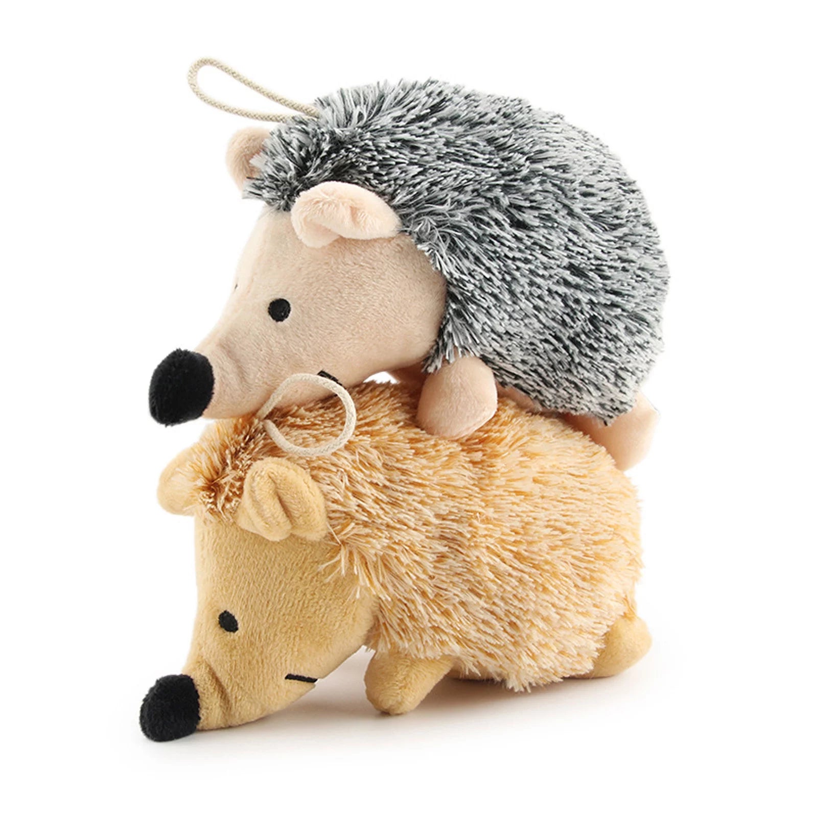 Hedgehog Squeaky Dog Toy – Durable Plush Puppy Toy for Biting, Training & Playtime Fun