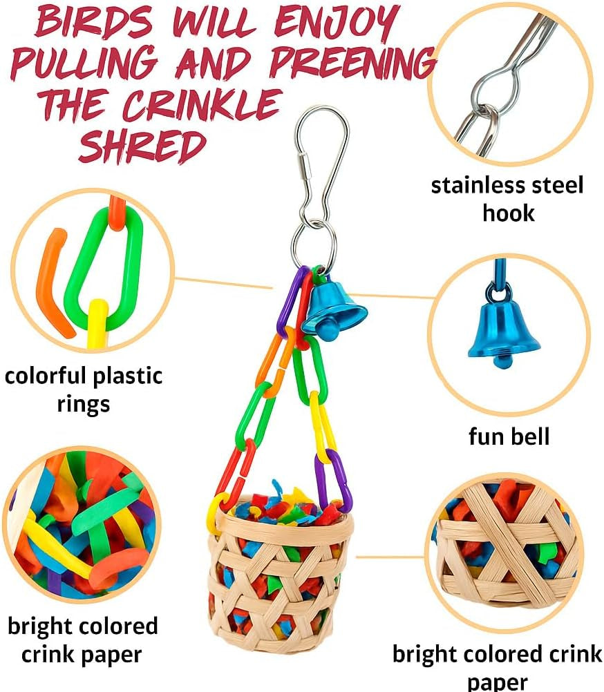 Bring Joy to Your Feathered Friends with Our Bird Toy Collection!