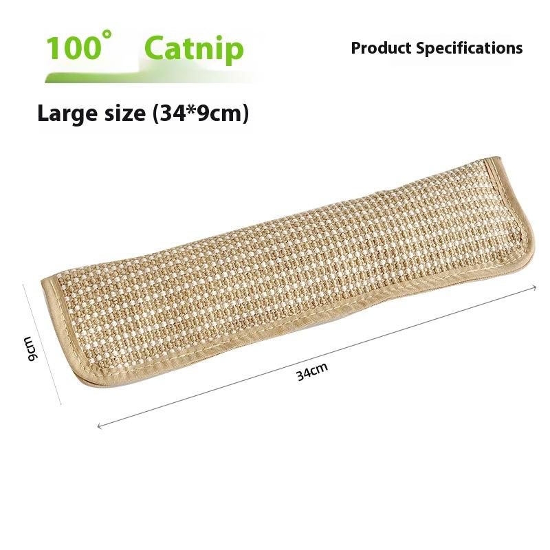 Unleash Your Cat's Playful Side with the Catnip Pillow & Scratch Pad! 🐾