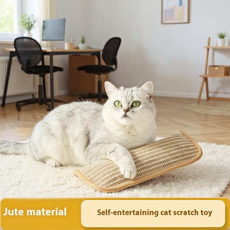 Unleash Your Cat's Playful Side with the Catnip Pillow & Scratch Pad! 🐾