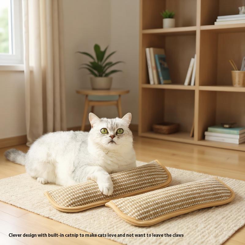 Unleash Your Cat's Playful Side with the Catnip Pillow & Scratch Pad! 🐾