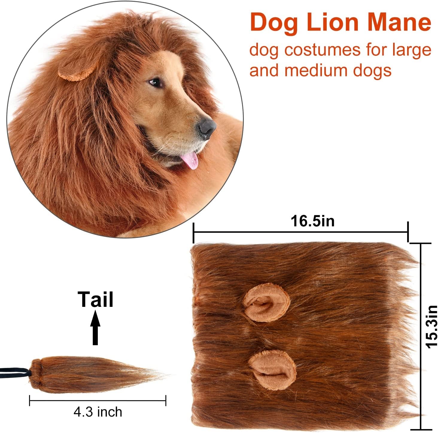 Let your dog ROAR this halloween. 